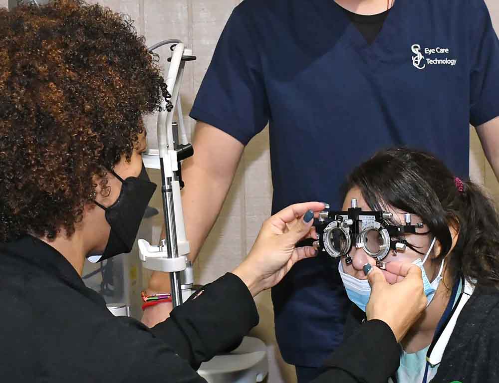 Eye Care Technology Students