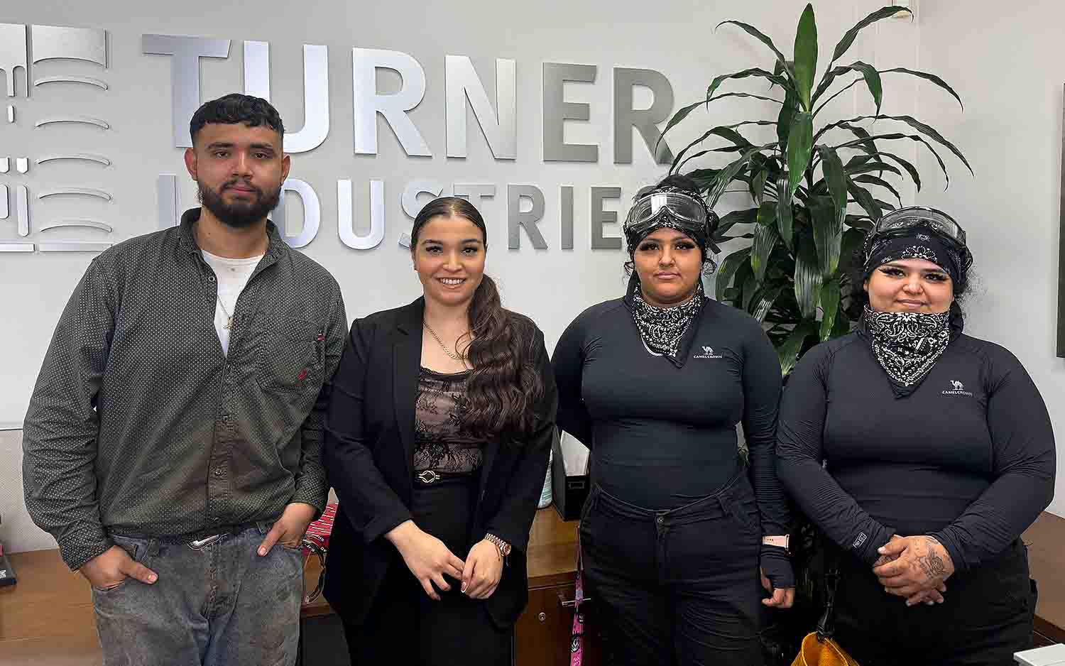 Turner Industries new hires, all San Jac graduates. 